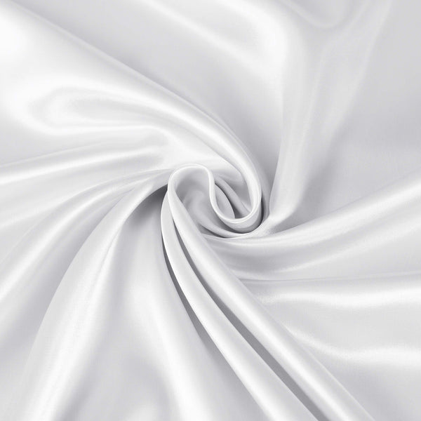 Royal Comfort Satin Sheet Set 3 Piece Fitted Sheet Pillowcase Soft - Queen - White Deals499