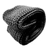 Royal Comfort Chunky Hand Knit Thick Weighted Blanket 6.3KG 203cm x 153cm - Charcoal from Deals499 at Deals499