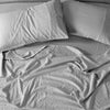Royal Comfort Striped Flax Linen Blend Quilt Cover Set Soft Touch Bedding - Queen - Charcoal from Deals499 at Deals499