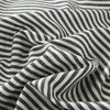 Royal Comfort Striped Flax Linen Blend Quilt Cover Set Soft Touch Bedding - Queen - Charcoal from Deals499 at Deals499