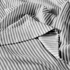 Royal Comfort Striped Flax Linen Blend Quilt Cover Set Soft Touch Bedding - Queen - Charcoal from Deals499 at Deals499