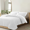 Royal Comfort Coverlet Set Bedspread Soft Touch Easy Care Breathable 3 Piece Set - King - White from Deals499 at Deals499