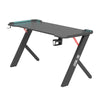 Dyskord Gaming Table Desk Office Desktop Steel LED RGB Lighting Deals499