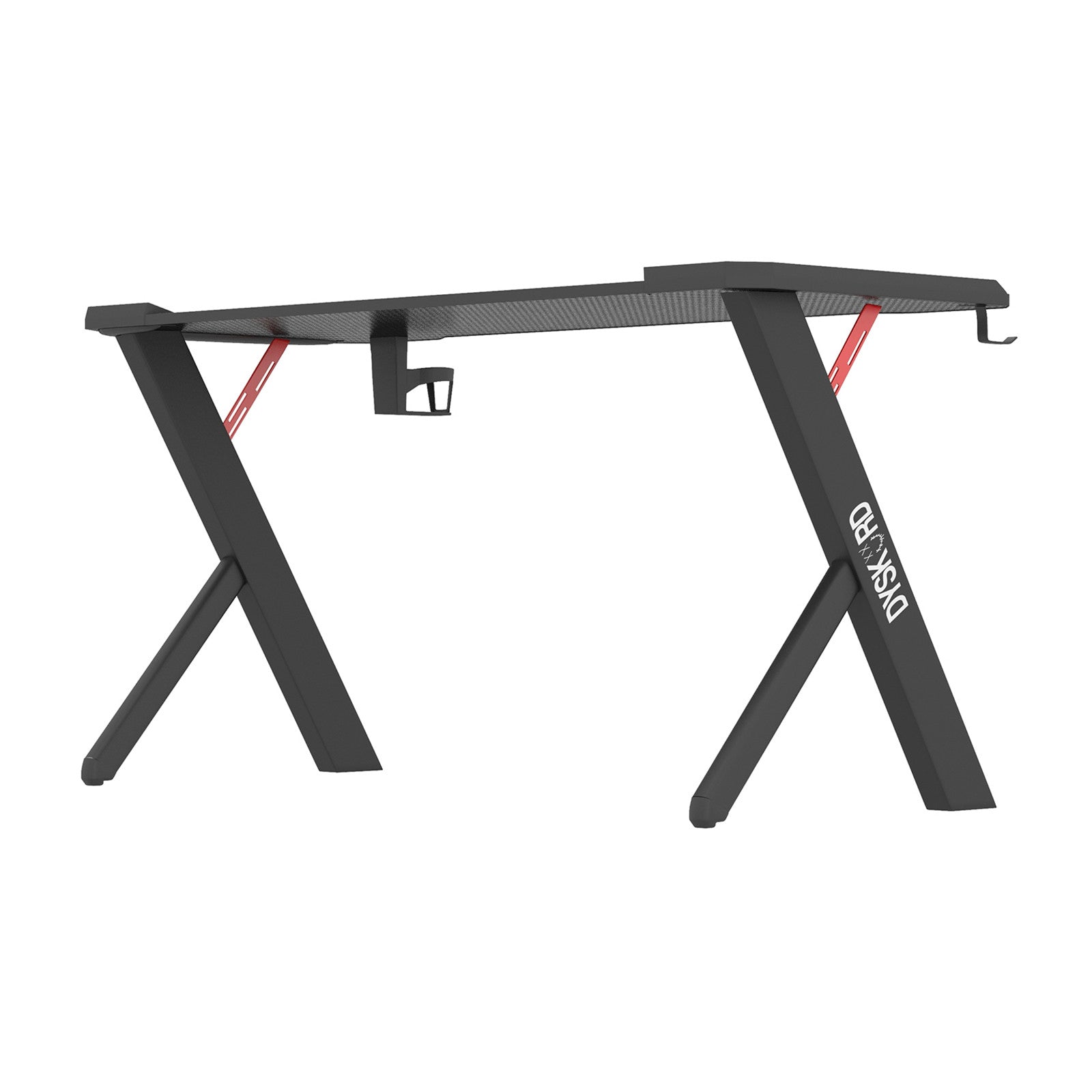 Dyskord Gaming Table Desk Office Desktop Steel LED RGB Lighting Deals499