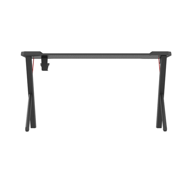 Dyskord Gaming Table Desk Office Desktop Steel LED RGB Lighting Deals499