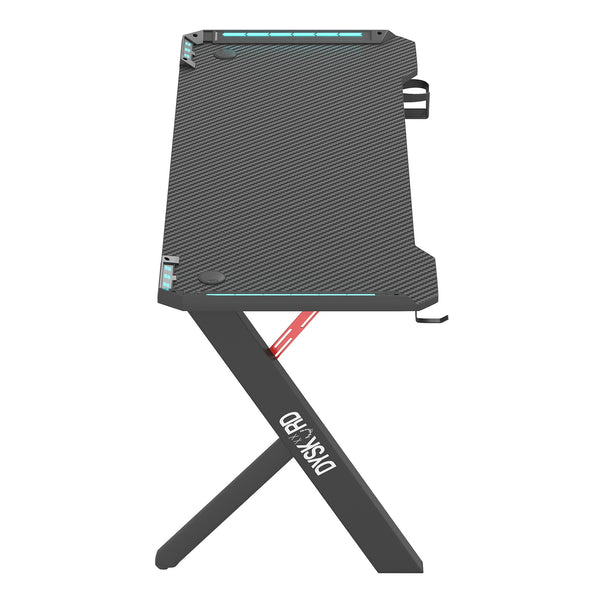 Dyskord Gaming Table Desk Office Desktop Steel LED RGB Lighting Deals499