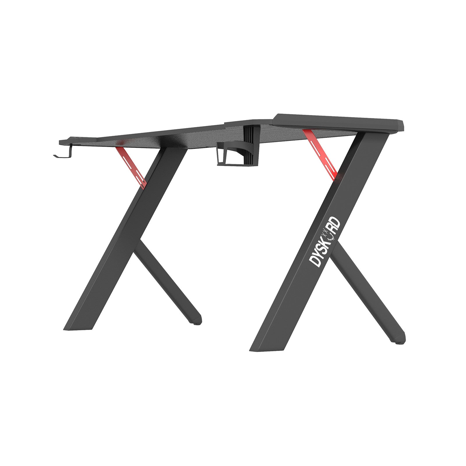 Dyskord Gaming Table Desk Office Desktop Steel LED RGB Lighting Deals499