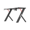 Dyskord Gaming Table Desk Office Desktop Steel LED RGB Lighting Deals499