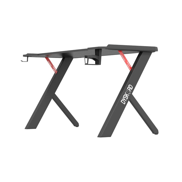 Dyskord Gaming Table Desk Office Desktop Steel LED RGB Lighting Deals499