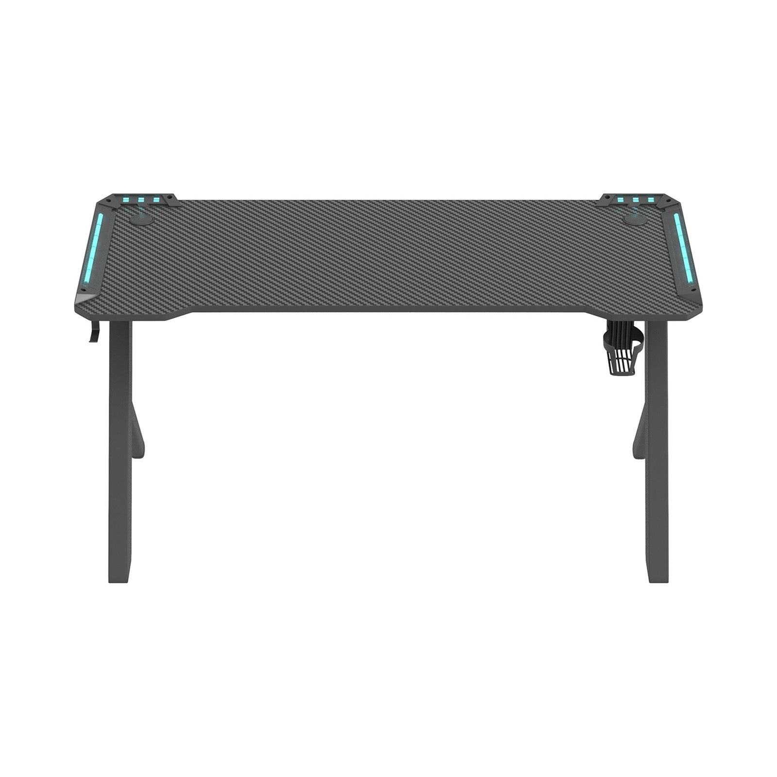 Dyskord Gaming Table Desk Office Desktop Steel LED RGB Lighting Deals499