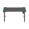 Dyskord Gaming Table Desk Office Desktop Steel LED RGB Lighting Deals499
