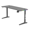 Dyskord Adjustable Gaming Table Desk Office Desktop Steel LED RGB Lighting Deals499