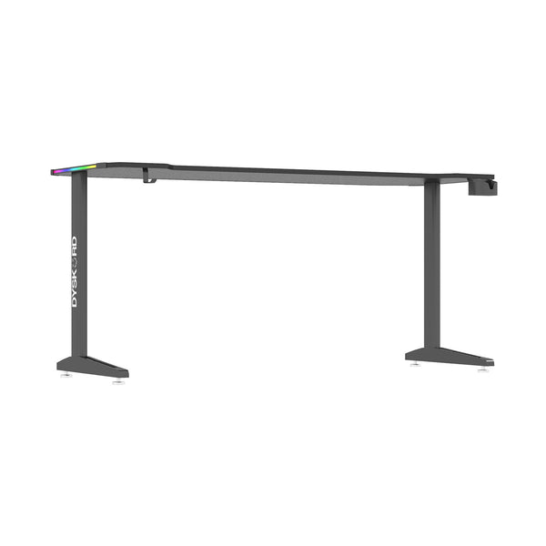 Dyskord Adjustable Gaming Table Desk Office Desktop Steel LED RGB Lighting Deals499