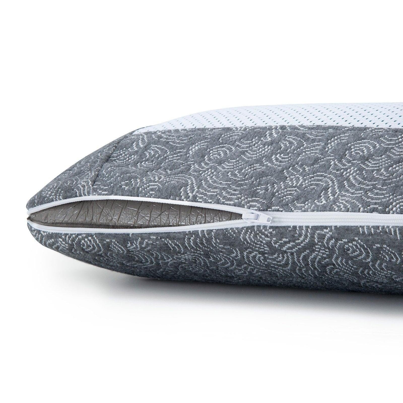 Royal Comfort Cool Gel Charcoal Infused High Density Memory Foam Pillow 40 x 60 cm Charcoal, Blue Deals499