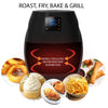 Kitchen Couture 7L Air Fryer Digital Low Fat Oil Free Rapid Healthy Deep Cooker Black 7 Litre Deals499