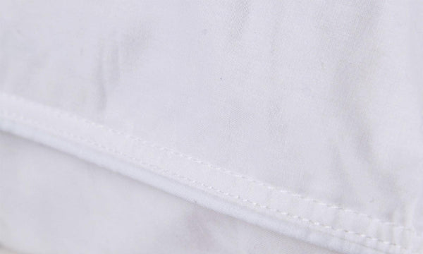 Duck Feather & Down Quilt 500GSM + Duck Feather and Down Pillows 2 Pack Combo Single White Deals499
