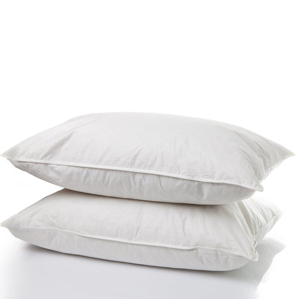 Royal Comfort 1800GSM Duck Feather Down Topper And 1000GSM 2 Pillows Set White King Single Deals499