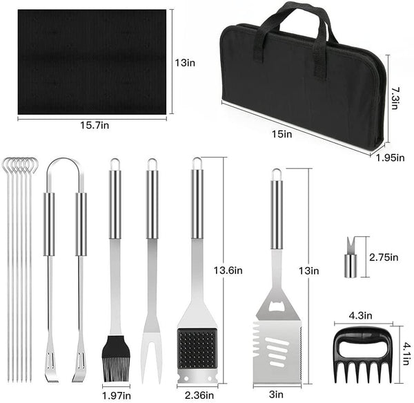 Stainless Steel BBQ Tools Grill Accessories Deals499