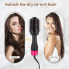 Hot Air One-Step Hair Dryer Negative Ion Anti-Frizz Blowout for Drying,Straightening, Curling and Volumizer (AU Plug) Deals499