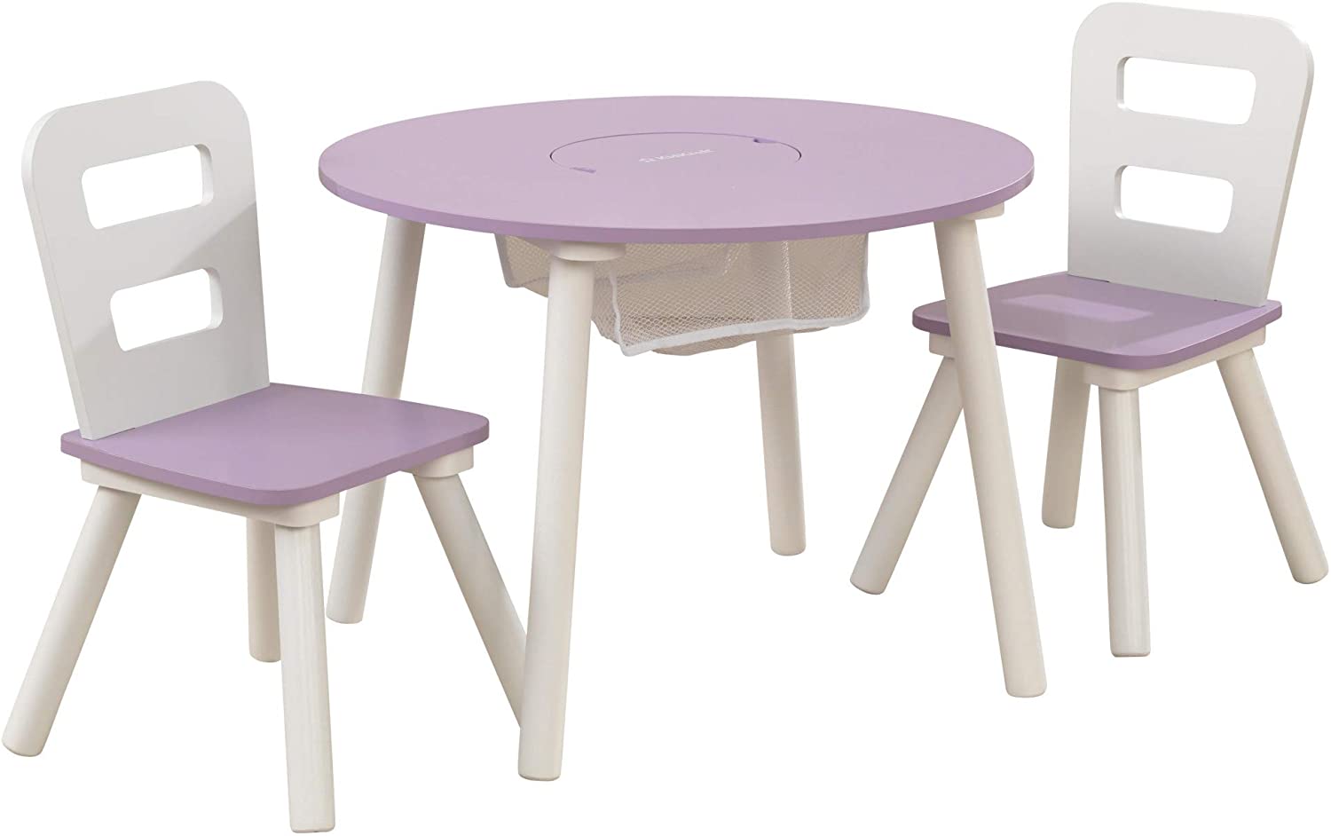 Round Table and 2 Chair Set for children (Lavender) Deals499