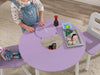 Round Table and 2 Chair Set for children (Lavender) Deals499