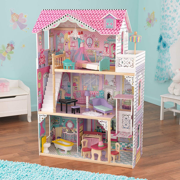 Dollhouse with Furniture for kids 120 x 88 x 40 cm (Model 3) Deals499