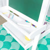 White Deluxe Wood Easel set for kids Deals499