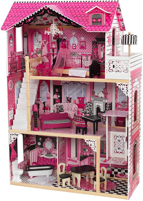Dollhouse with Furniture for kids 120 x 83 x 40 cm (Model 6) Deals499