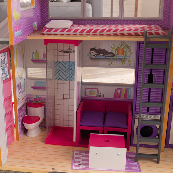 House Dollhouse with furniture for kids Deals499