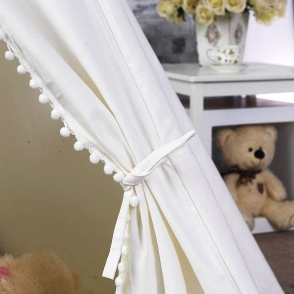 5 Poles Giant Kids Teepee Tent (Natural Canvas) Deals499