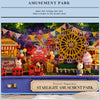 Box Theatre Doll House Furniture Miniature, 1:24 Dollhouse Kit for Kids (Starlight Amusement Park) Deals499