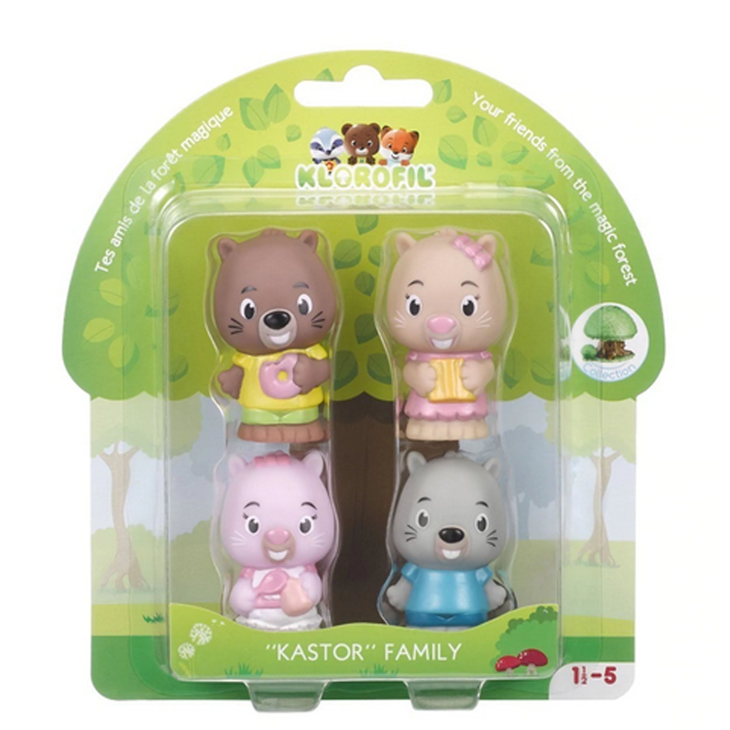 Klorofil Kastor Family Set of 4 - The Magic Tree House Series Deals499