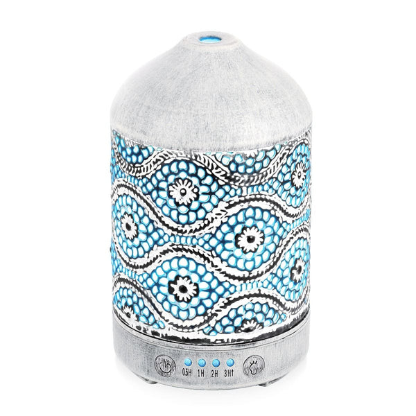 activiva 100ml Metal Essential Oil and Aroma Diffuser-Vintage White Deals499