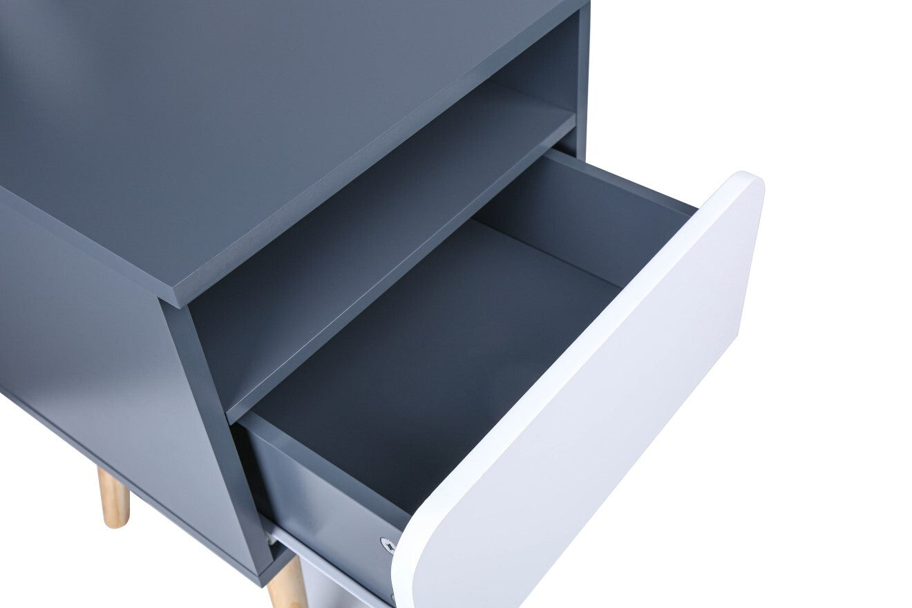 Dlothax Bedside Table Side Table Bedroom Drawers Set of 2 Deals499