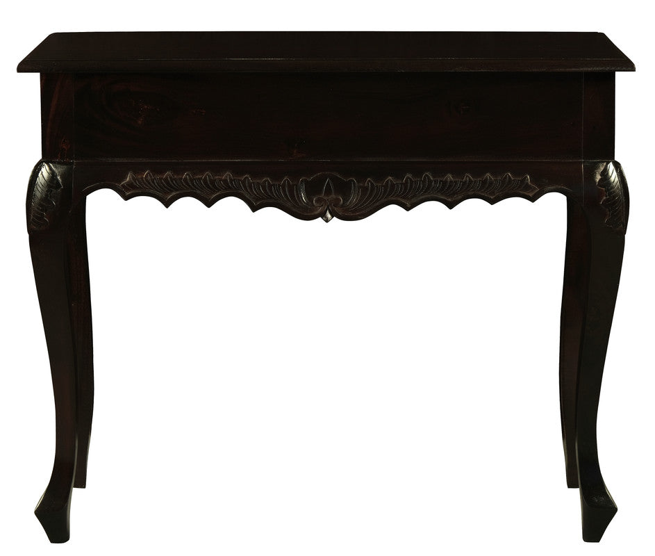 Sierra Carved 1 Drawer Sofa Table (Chocolate) Deals499