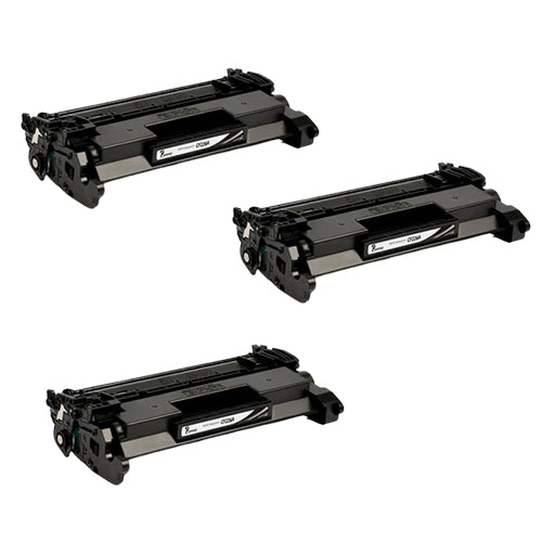Compatible Premium 3 x 6A Toner Cartridge CF226A - for use in HP Printers Deals499