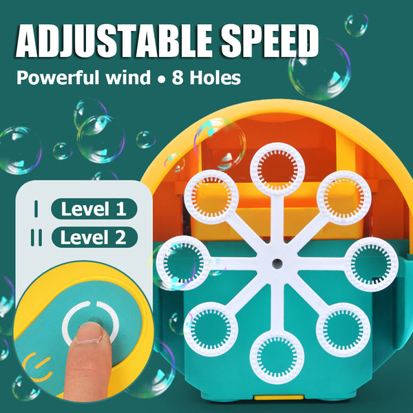 Electric Auto Bubble Machine Portable Bubble Maker Blower Party Weeding Kids Toy Deals499