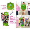 Large Size Happy Sleeping Bag Child Pillow Birthday Gift Camping Kids Nappers Green Deals499
