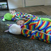Large Size Happy Sleeping Bag Child Pillow Birthday Gift Camping Kids Nappers Green Deals499