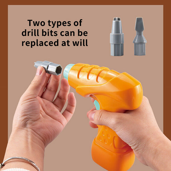 4PCS Take Apart Dinosaur Drill Kids Learning Construction Building Toys Gift Deals499