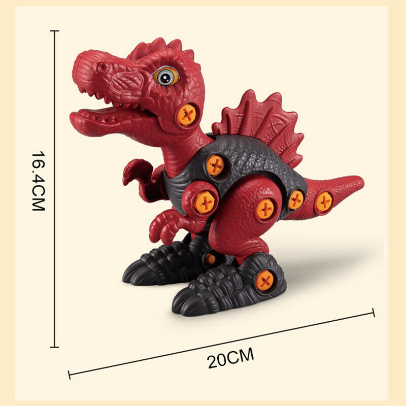 4PCS Take Apart Dinosaur Drill Kids Learning Construction Building Toys Gift Deals499