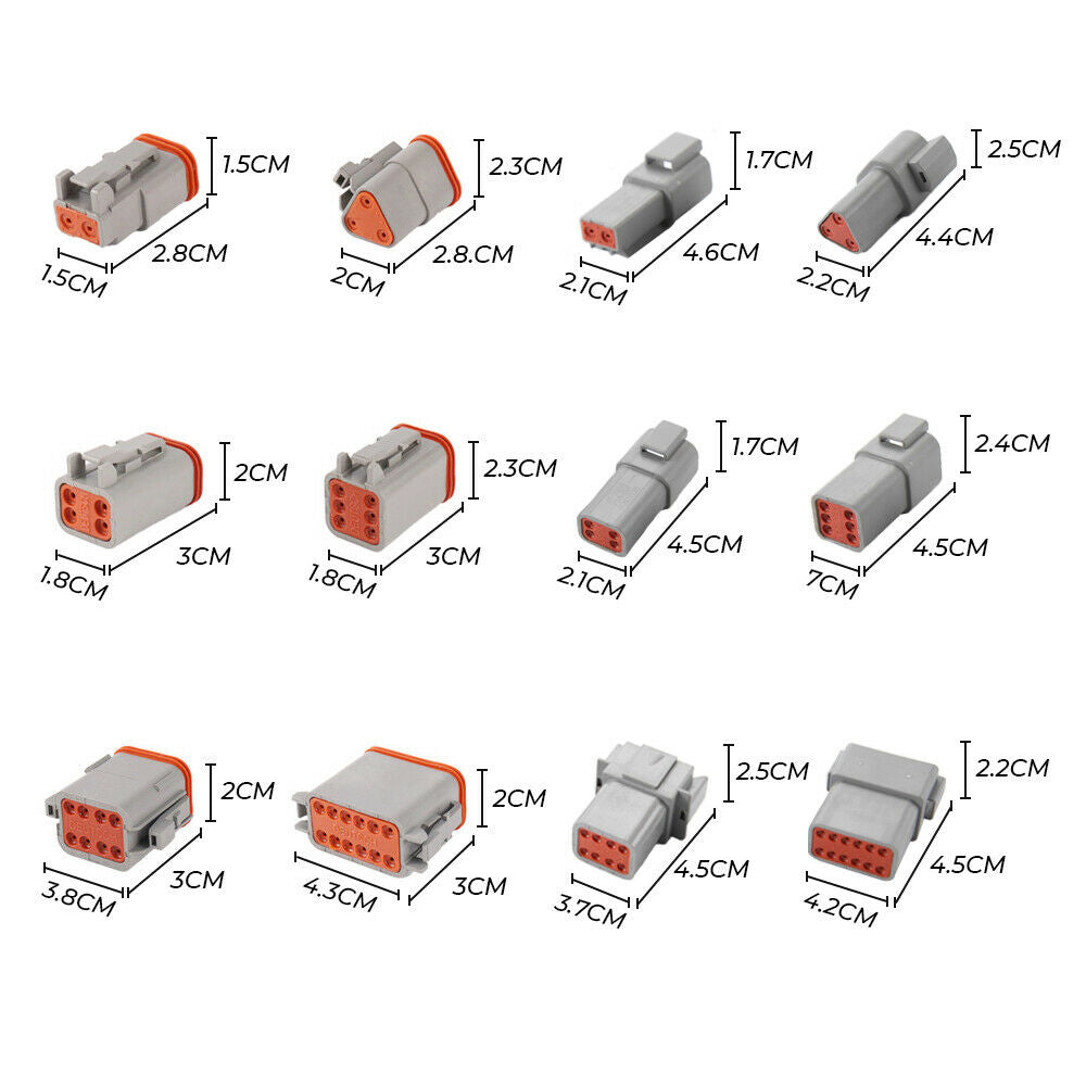 600PCS Deutsch DT Connector Plug Kit With Genuine Deutsch Crimp Tool Auto Marine Deals499