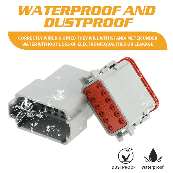 600PCS Deutsch DT Connector Plug Kit With Genuine Deutsch Crimp Tool Auto Marine Deals499