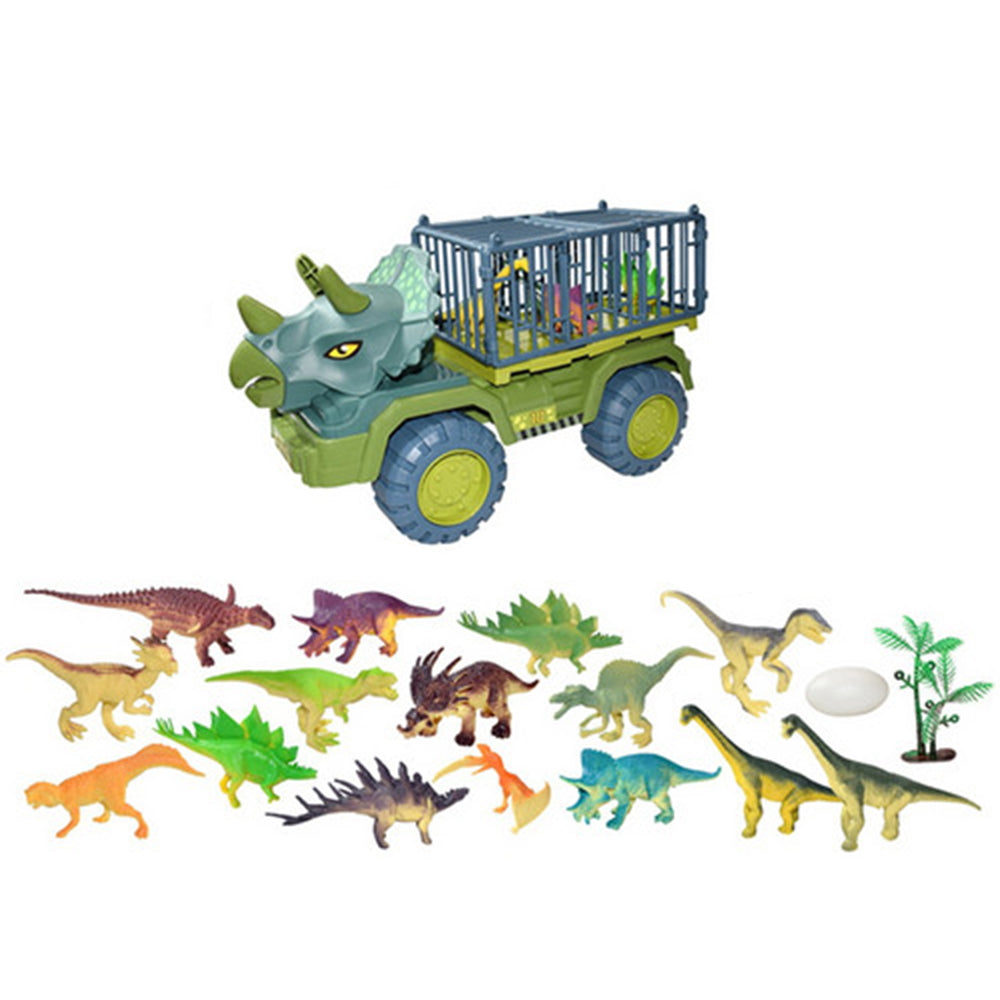 Dinosaur Truck Toy Transport Car Toy Inertial Cars Carrier Vehicle Gift Kids Deals499