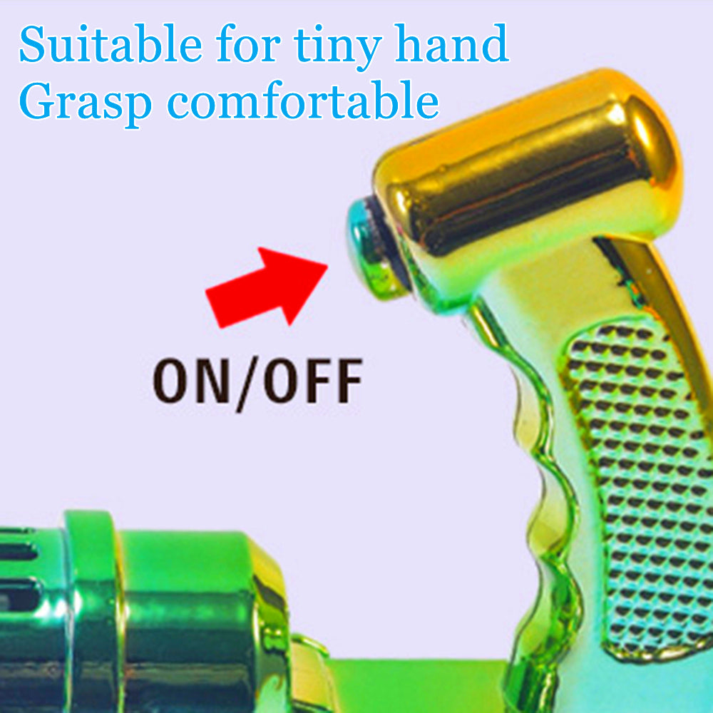 Automatic Gatling Bubble Gun Summer Soap Water Bubble Machine With Light Kid Toy Deals499