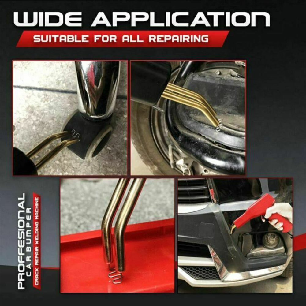 Handy Plastic Welder Garage Repair Welding Tool Kit Hot Staplers Bumper Machine Deals499