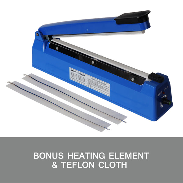 300mm Impulse Heat Sealer Sealing SAA Machine Electric Plastic Poly Bag Deals499