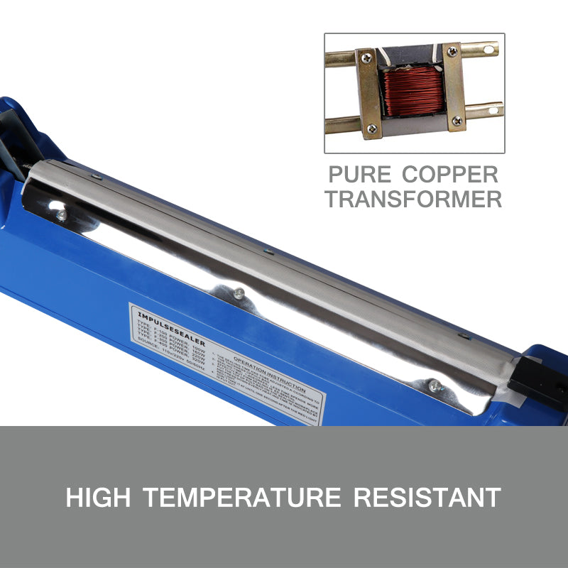 300mm Impulse Heat Sealer Sealing SAA Machine Electric Plastic Poly Bag Deals499