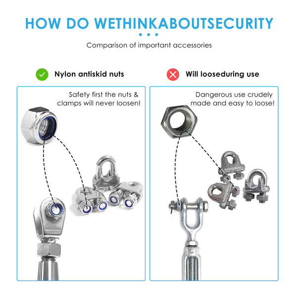 Flying Fox Zip Line Kit 24M Playground Cubby House Backyard Zipline With Seat Deals499