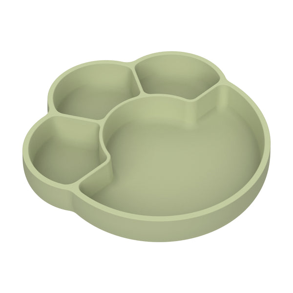 Remi Silicone Divider Plate - Avocado Cream Deals499